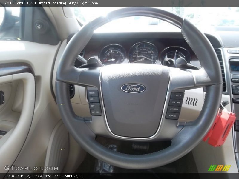 Sterling Grey / Light Stone 2011 Ford Taurus Limited