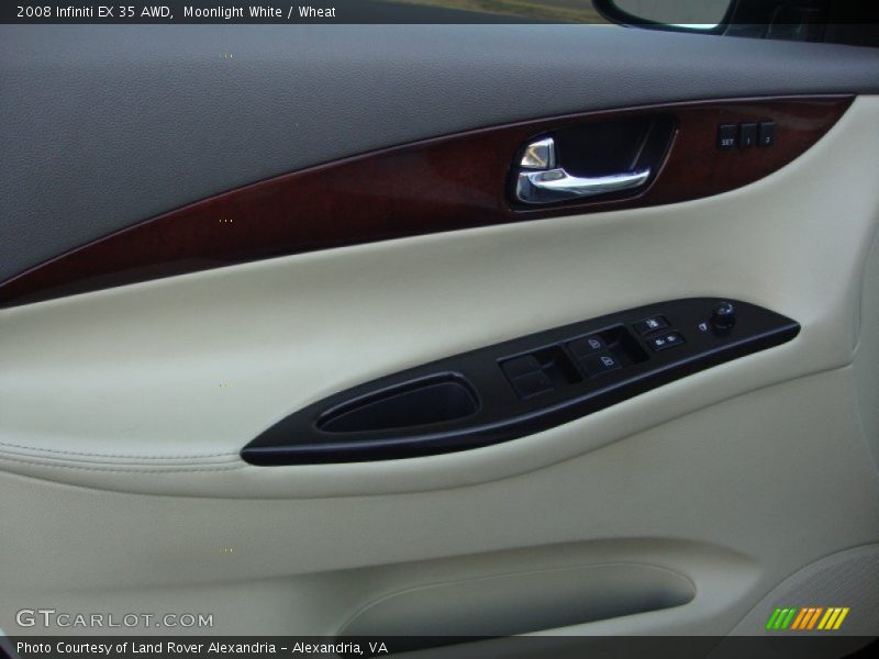 Moonlight White / Wheat 2008 Infiniti EX 35 AWD
