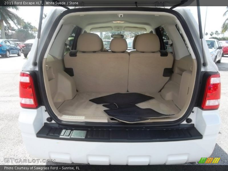 White Suede / Stone 2011 Ford Escape XLT