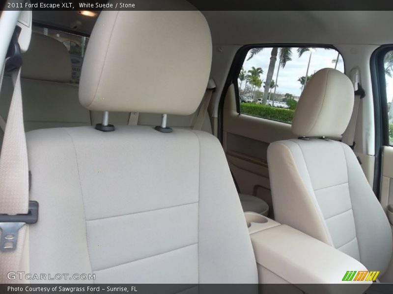 White Suede / Stone 2011 Ford Escape XLT
