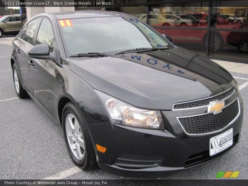 Black Granite Metallic / Jet Black 2011 Chevrolet Cruze LT