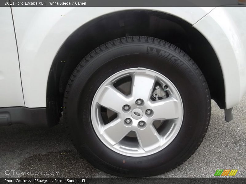 White Suede / Camel 2011 Ford Escape XLT