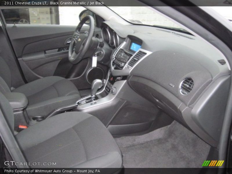 Black Granite Metallic / Jet Black 2011 Chevrolet Cruze LT