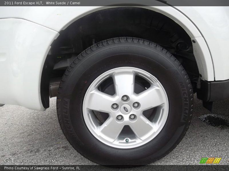 White Suede / Camel 2011 Ford Escape XLT