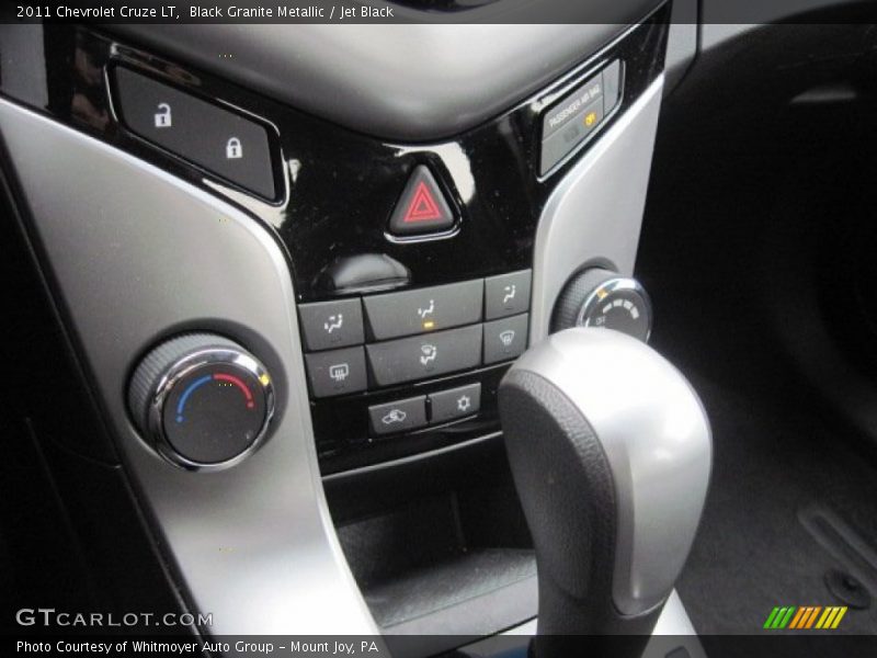 Black Granite Metallic / Jet Black 2011 Chevrolet Cruze LT