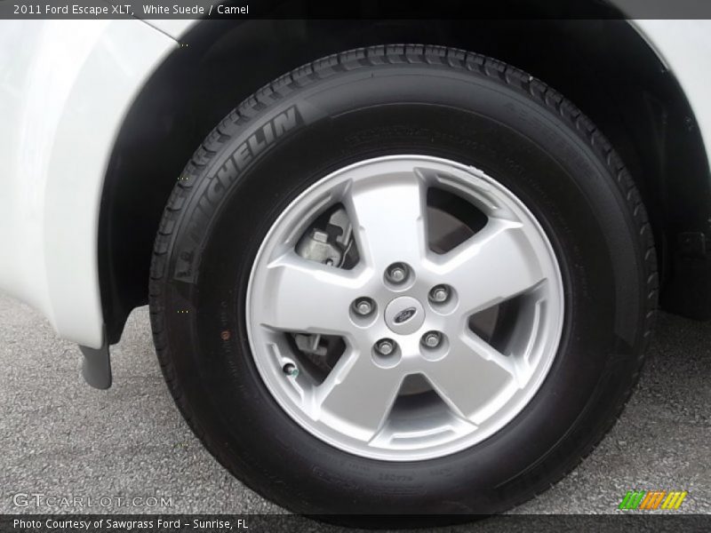 White Suede / Camel 2011 Ford Escape XLT