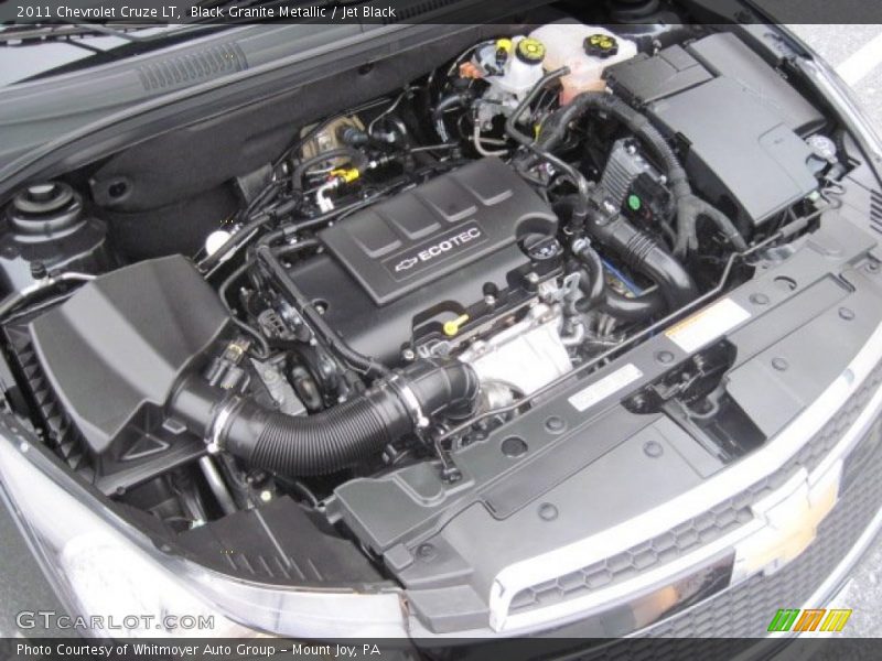 Black Granite Metallic / Jet Black 2011 Chevrolet Cruze LT