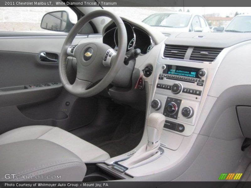 Dashboard of 2011 Malibu LT