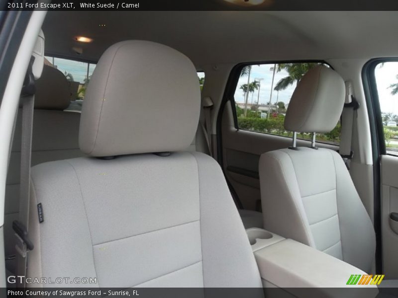 White Suede / Camel 2011 Ford Escape XLT