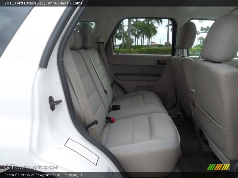 White Suede / Camel 2011 Ford Escape XLT