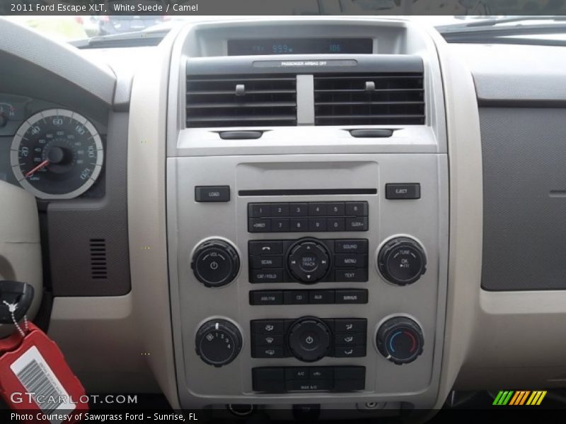 White Suede / Camel 2011 Ford Escape XLT