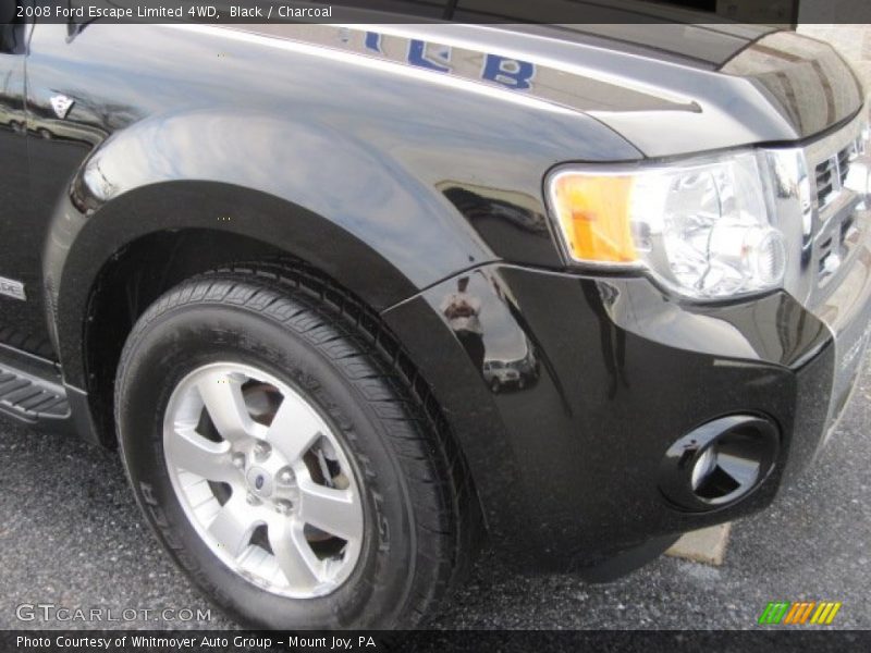 Black / Charcoal 2008 Ford Escape Limited 4WD