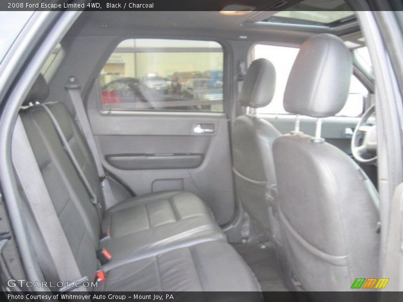Black / Charcoal 2008 Ford Escape Limited 4WD