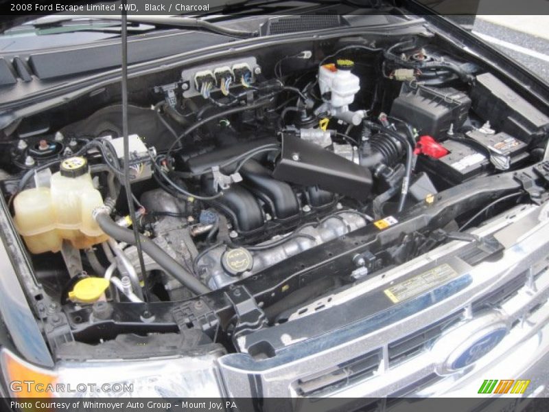 Black / Charcoal 2008 Ford Escape Limited 4WD