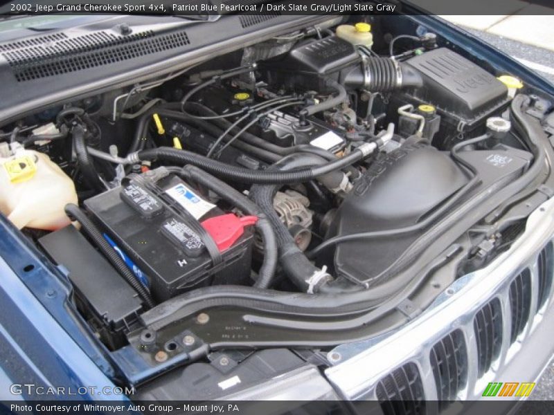  2002 Grand Cherokee Sport 4x4 Engine - 4.0 Liter OHV 12-Valve Inline 6 Cylinder
