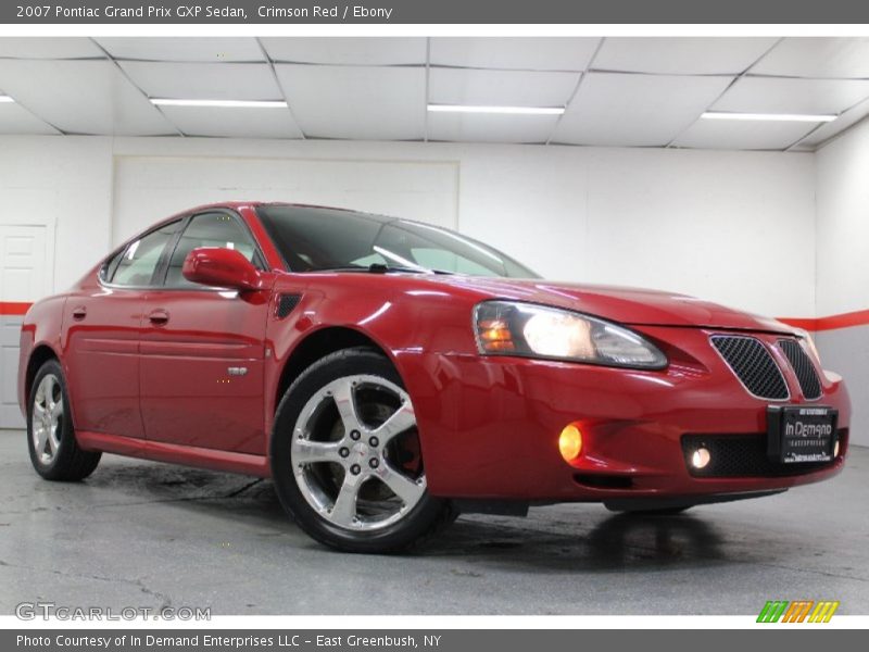 Crimson Red / Ebony 2007 Pontiac Grand Prix GXP Sedan