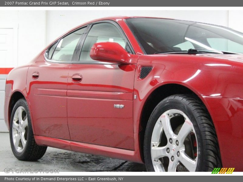 Crimson Red / Ebony 2007 Pontiac Grand Prix GXP Sedan