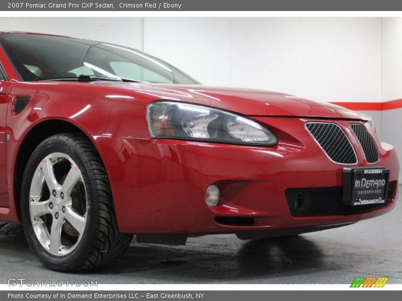 Crimson Red / Ebony 2007 Pontiac Grand Prix GXP Sedan