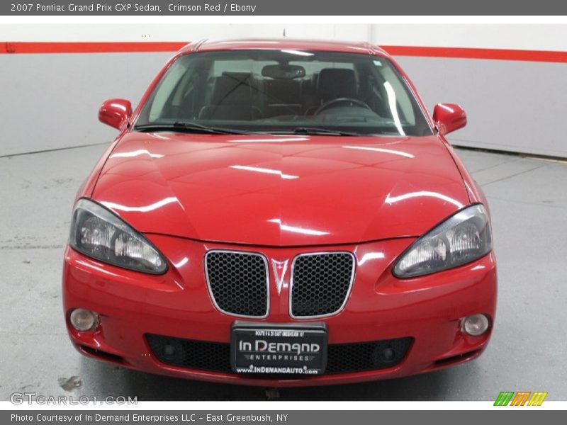 Crimson Red / Ebony 2007 Pontiac Grand Prix GXP Sedan