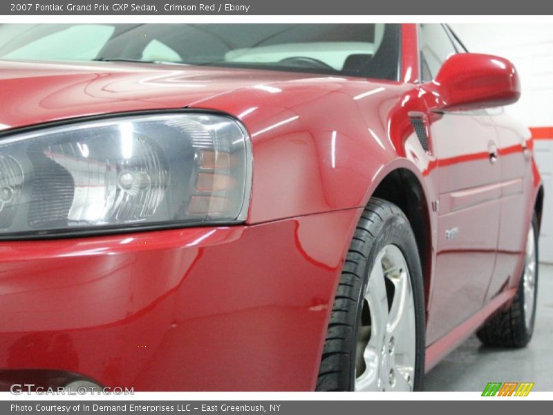 Crimson Red / Ebony 2007 Pontiac Grand Prix GXP Sedan