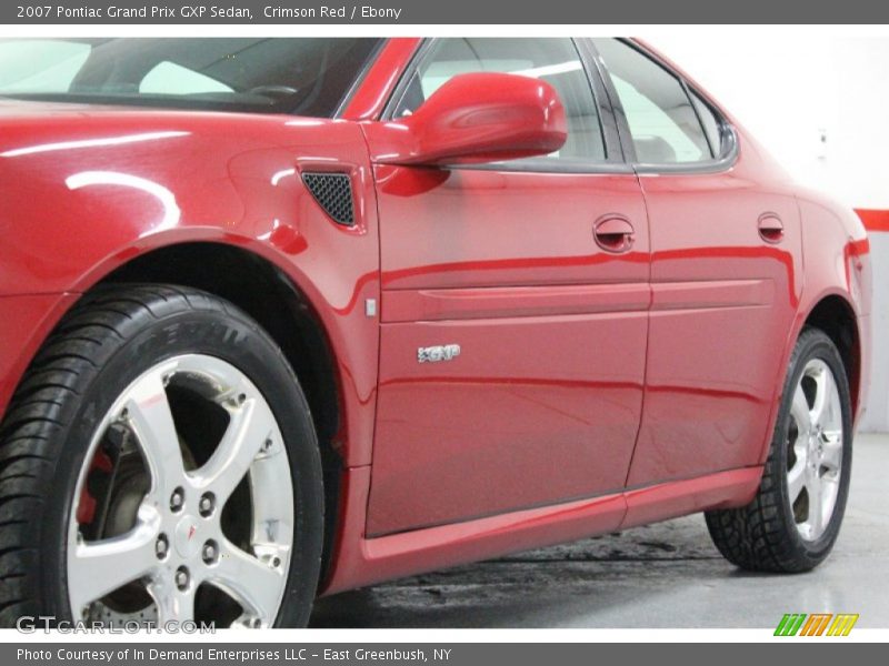 Crimson Red / Ebony 2007 Pontiac Grand Prix GXP Sedan