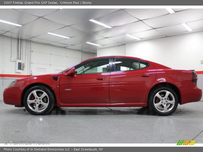  2007 Grand Prix GXP Sedan Crimson Red