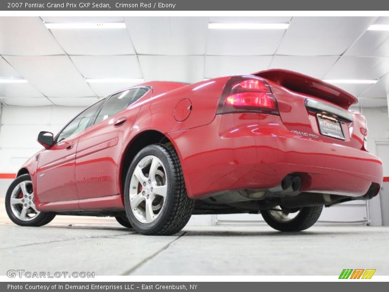 Crimson Red / Ebony 2007 Pontiac Grand Prix GXP Sedan