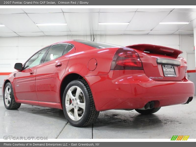 Crimson Red / Ebony 2007 Pontiac Grand Prix GXP Sedan