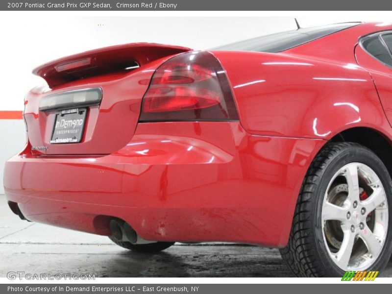 Crimson Red / Ebony 2007 Pontiac Grand Prix GXP Sedan