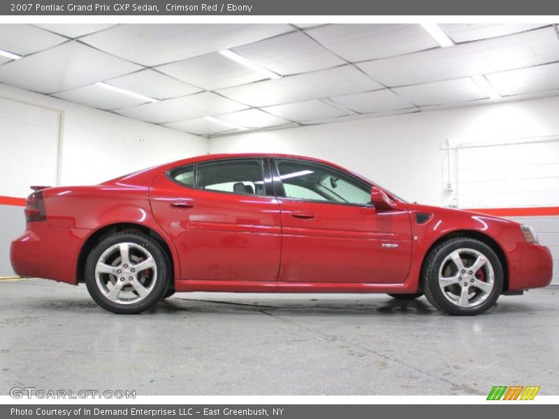  2007 Grand Prix GXP Sedan Crimson Red