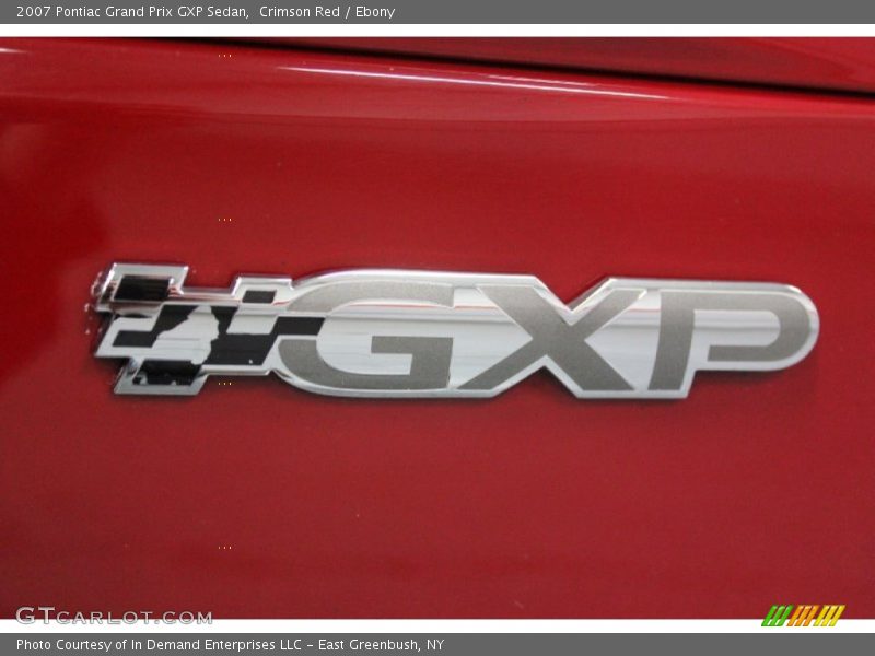  2007 Grand Prix GXP Sedan Logo