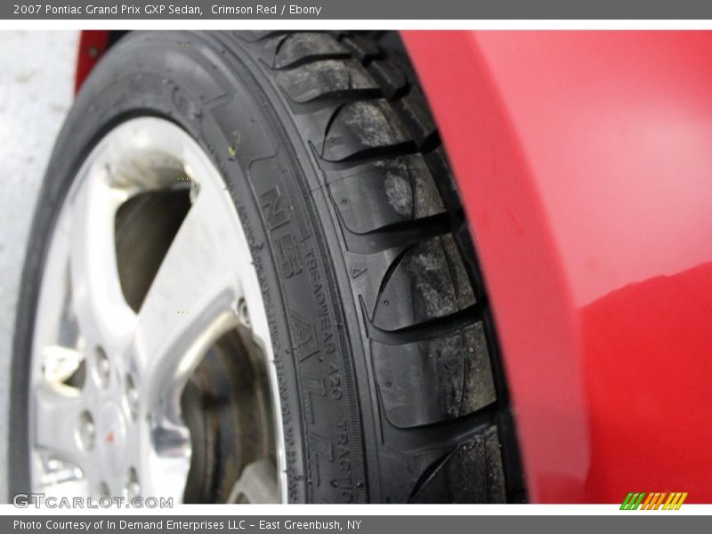 Crimson Red / Ebony 2007 Pontiac Grand Prix GXP Sedan