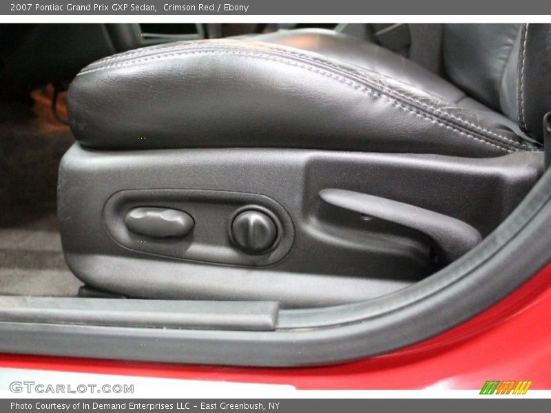 Crimson Red / Ebony 2007 Pontiac Grand Prix GXP Sedan