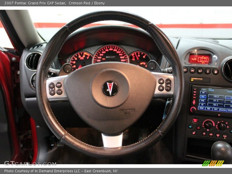  2007 Grand Prix GXP Sedan Steering Wheel