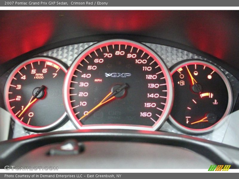  2007 Grand Prix GXP Sedan GXP Sedan Gauges