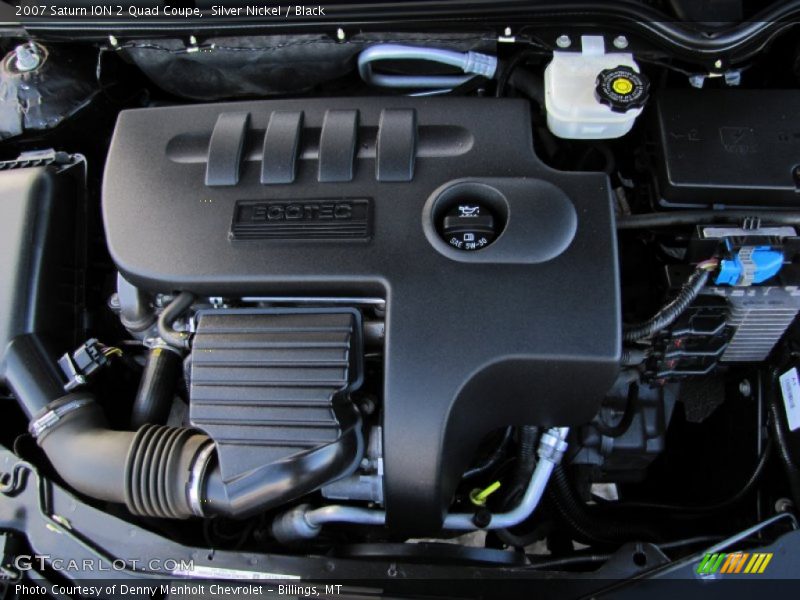  2007 ION 2 Quad Coupe Engine - 2.2 Liter DOHC 16-Valve 4 Cylinder