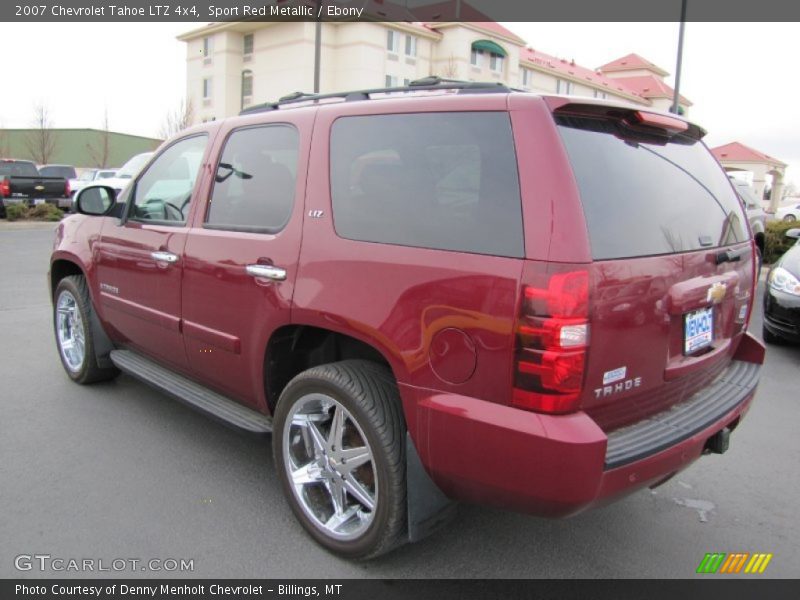 Sport Red Metallic / Ebony 2007 Chevrolet Tahoe LTZ 4x4