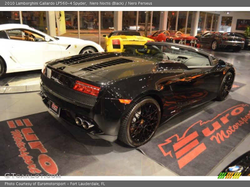 Nero Noctis (Black) / Nero Perseus 2010 Lamborghini Gallardo LP560-4 Spyder