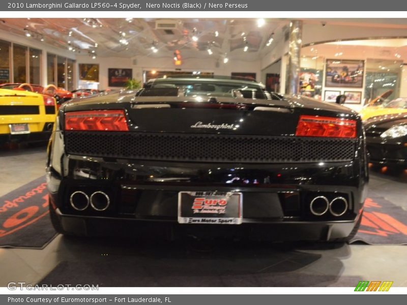 Nero Noctis (Black) / Nero Perseus 2010 Lamborghini Gallardo LP560-4 Spyder