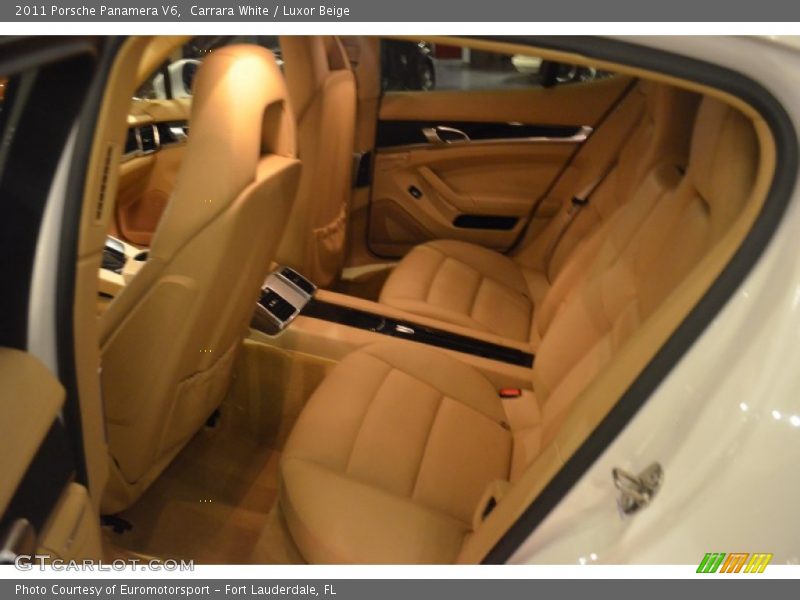 Carrara White / Luxor Beige 2011 Porsche Panamera V6