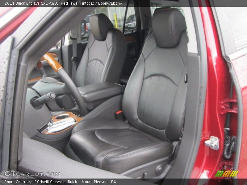 Red Jewel Tintcoat / Ebony/Ebony 2011 Buick Enclave CXL AWD