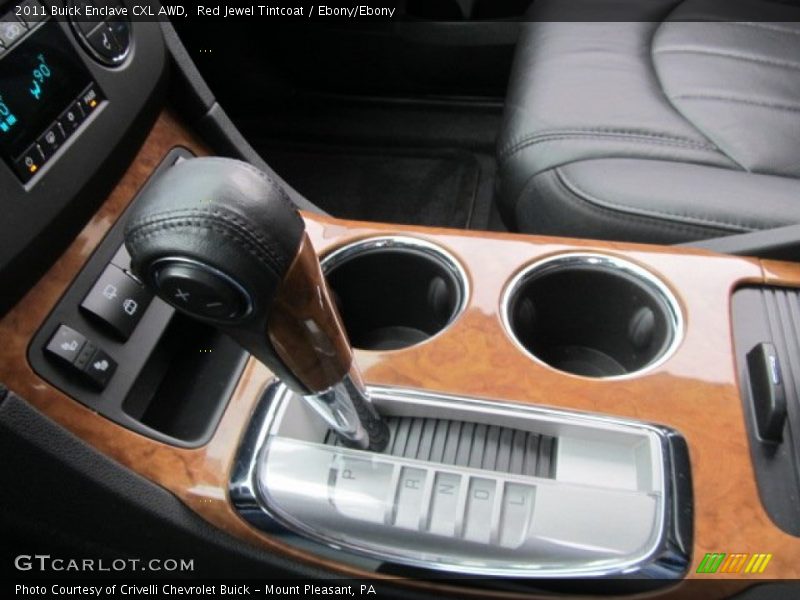 Red Jewel Tintcoat / Ebony/Ebony 2011 Buick Enclave CXL AWD