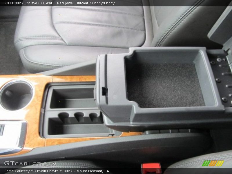 Red Jewel Tintcoat / Ebony/Ebony 2011 Buick Enclave CXL AWD