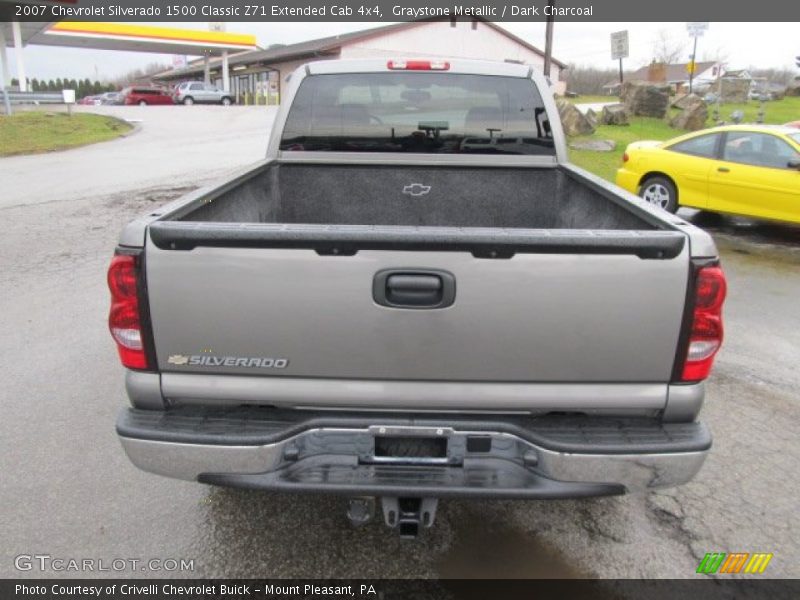Graystone Metallic / Dark Charcoal 2007 Chevrolet Silverado 1500 Classic Z71 Extended Cab 4x4