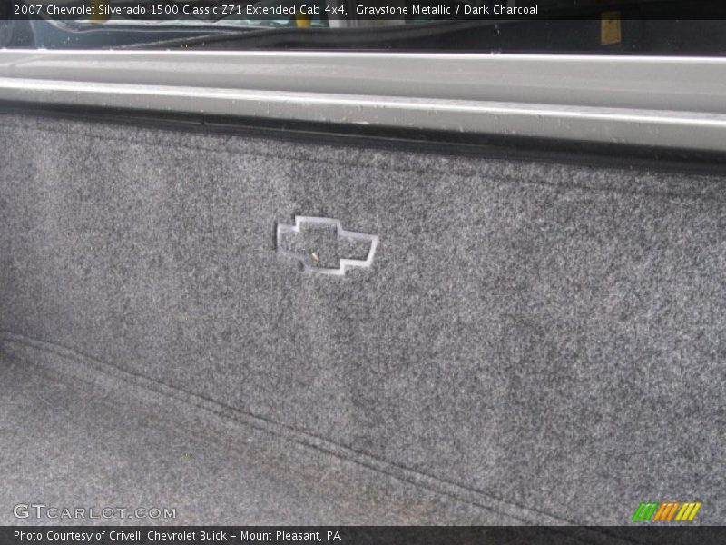 Graystone Metallic / Dark Charcoal 2007 Chevrolet Silverado 1500 Classic Z71 Extended Cab 4x4