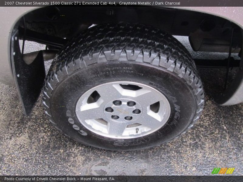 Graystone Metallic / Dark Charcoal 2007 Chevrolet Silverado 1500 Classic Z71 Extended Cab 4x4