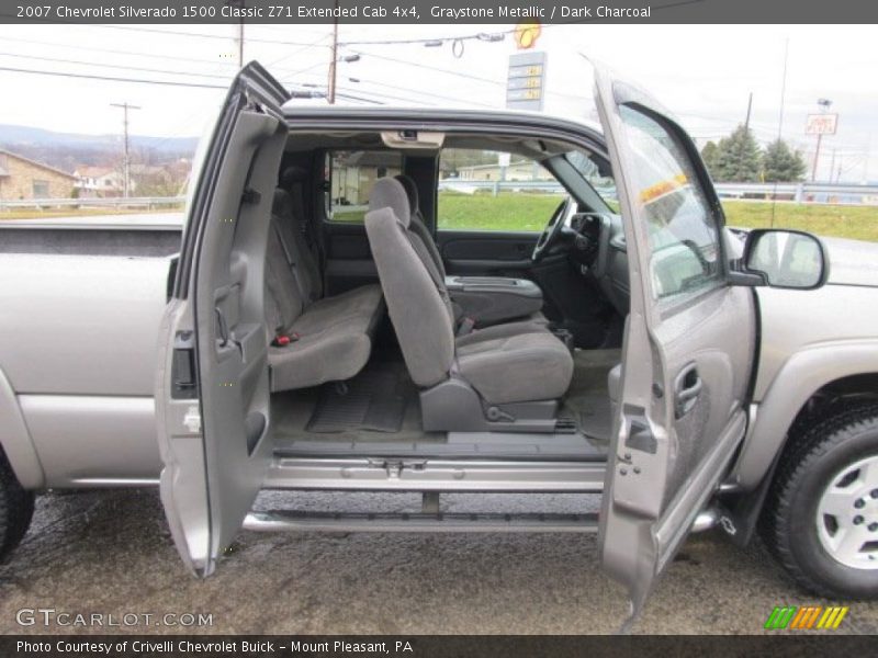 Graystone Metallic / Dark Charcoal 2007 Chevrolet Silverado 1500 Classic Z71 Extended Cab 4x4
