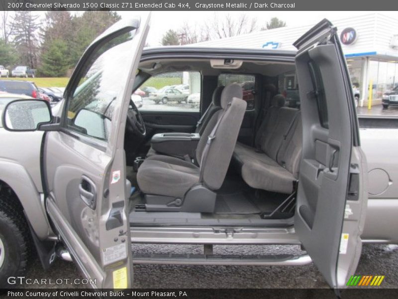 Graystone Metallic / Dark Charcoal 2007 Chevrolet Silverado 1500 Classic Z71 Extended Cab 4x4