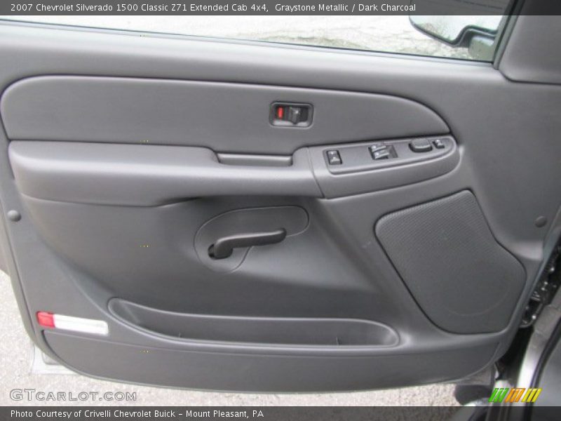 Graystone Metallic / Dark Charcoal 2007 Chevrolet Silverado 1500 Classic Z71 Extended Cab 4x4