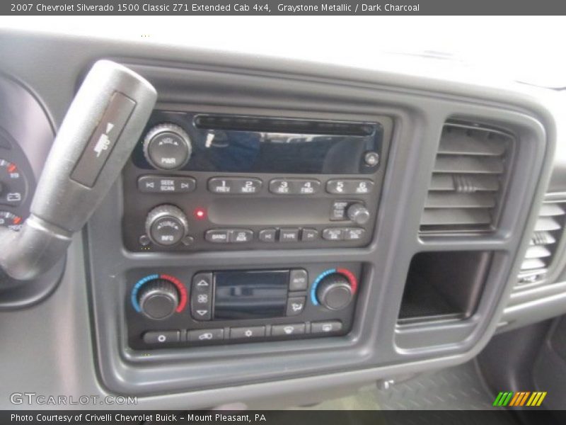 Graystone Metallic / Dark Charcoal 2007 Chevrolet Silverado 1500 Classic Z71 Extended Cab 4x4